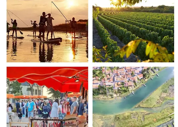 Maison 4p Jacuzzi Prive Couvert 1,6km Ocean Nyaraló Brem-Sur-Mer