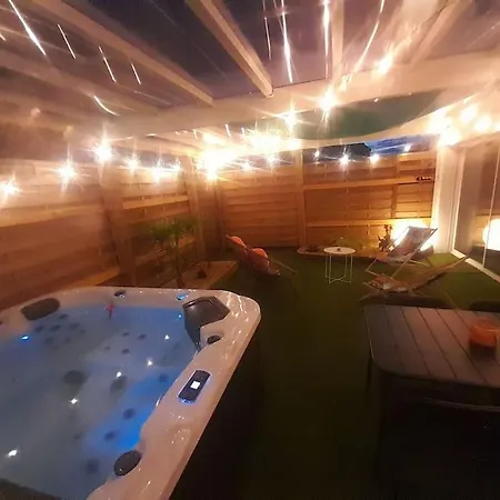 Maison 4p Jacuzzi Prive Couvert 1,6km Ocean * بري سور مير