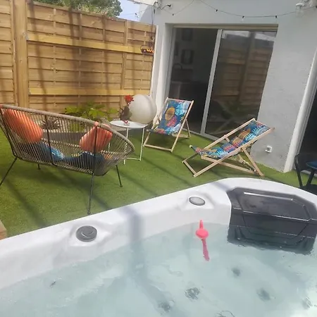 Maison 4p Jacuzzi Prive Couvert 1,6km Ocean