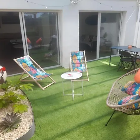 Maison 4pers Avec Jacuzzi Privatif Couvert Proche Ocean بري سور مير