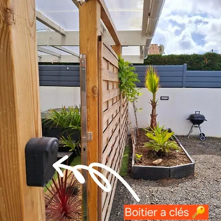 Maison 4p Jacuzzi Prive Couvert 1,6km Ocean 滨海布朗