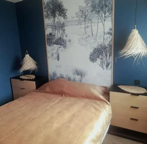 Maison 4p Jacuzzi Prive Couvert 1,6km Ocean 度假居 *